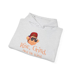 Youth Hoodies Rise Grinde and Be Kind Hooded Sweatshirt