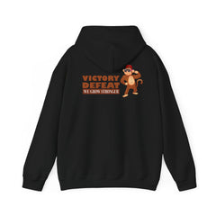 Youth Hoodies Victory Defeat we grow strong Hooded Sweatshirt