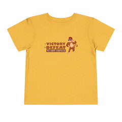 Toddler Short Sleeves In Victory Or Defeat We Grow Stronger