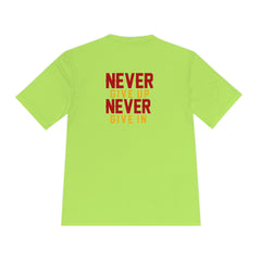 Unisex Adults Never Give up Never Give in