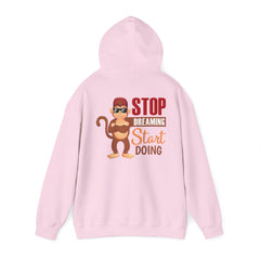 Youth Hoodies Stop Dreaming Start Doing Hooded Sweatshirt