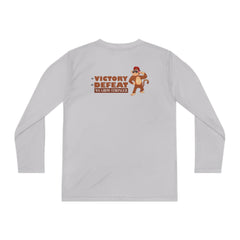 Youth Long Sleeve In Victory Or Defeat We Grow Stronger