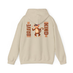 Youth Hoodies Brave be Kind be Hooded Sweatshirt