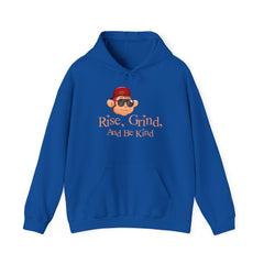 Youth Hoodies Rise Grinde and Be Kind Hooded Sweatshirt