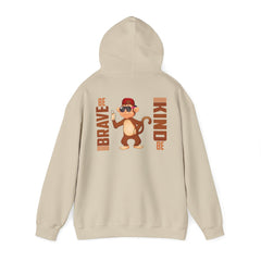 Youth Hoodies Brave be Kind be Hooded Sweatshirt