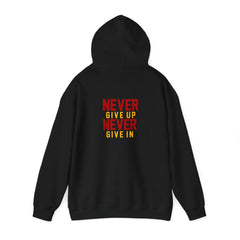 Youth Hoodies Never Give up Never Give in Hooded Sweatshirt