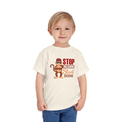 Toddler Short Sleeves Stop Dreaming Start Doing