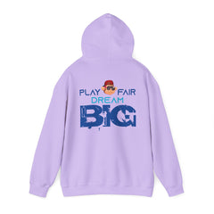 Youth Hoodies Play Fair Dream Big Hooded Sweatshirt