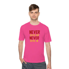 Unisex Adults Never Give up Never Give in