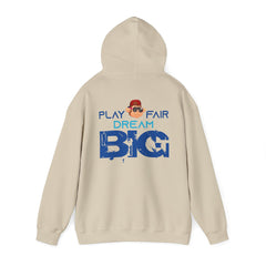 Youth Hoodies Play Fair Dream Big Hooded Sweatshirt