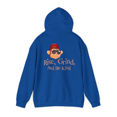 Youth Hoodies Rise Grinde and Be Kind Hooded Sweatshirt