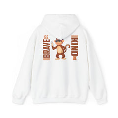 Youth Hoodies Brave be Kind be Hooded Sweatshirt