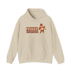 Adult Hoodies Victory Defeat we grow strong Hooded Sweatshirt