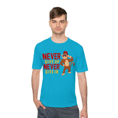 Unisex Adults Never Give up Never Give in