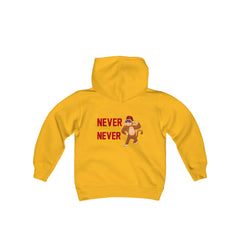 Unisex Adults Hoodie Never Give up Never Give in