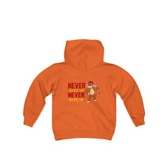 Unisex Adults Hoodie Never Give up Never Give in