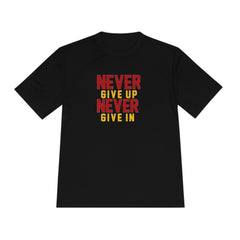 Unisex Adults Never Give up Never Give in