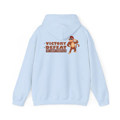 Youth Hoodies Victory Defeat we grow strong Hooded Sweatshirt