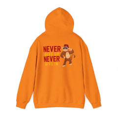 Youth Hoodies Never Give up Never Give in Hooded Sweatshirt