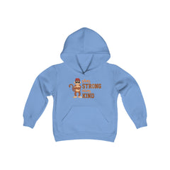 Youth Hoodie Play Strong stay Kind