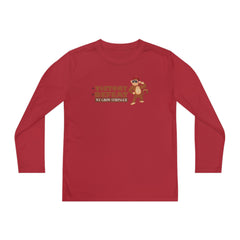 Youth Long Sleeve In Victory Or Defeat We Grow Stronger
