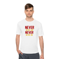 Unisex Adults Never Give up Never Give in