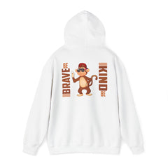 Youth Hoodies Brave be Kind be Hooded Sweatshirt