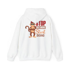 Youth Hoodies Stop Dreaming Start Doing Hooded Sweatshirt