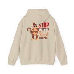 Youth Hoodies Stop Dreaming Start Doing Hooded Sweatshirt