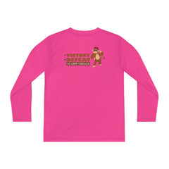 Youth Long Sleeve Victory Defeat we Grow Stronger