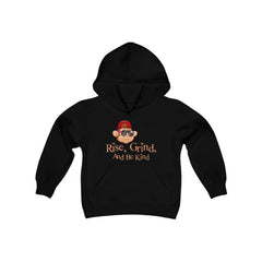 Unisex Adults Hoodie Rise Grinde and Be Kind