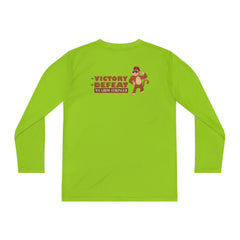 Youth Long Sleeve Victory Defeat we Grow Stronger