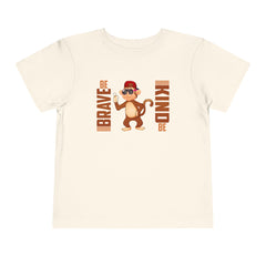 Toddler Short Sleeves Be Brave Be Kind