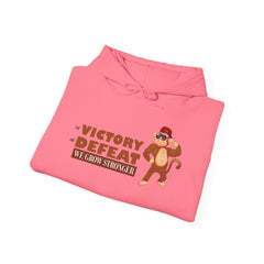 Youth Hoodies Victory Defeat we grow strong Hooded Sweatshirt