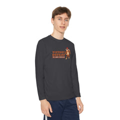 Youth Long Sleeve In Victory Or Defeat We Grow Stronger