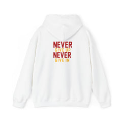 Youth Hoodies Never Give up Never Give in Hooded Sweatshirt