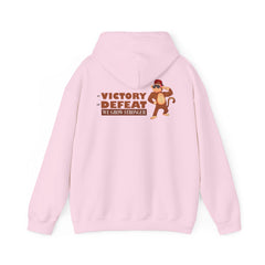 Youth Hoodies Victory Defeat we grow strong Hooded Sweatshirt