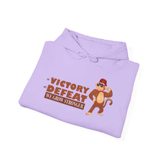 Youth Hoodies Victory Defeat we grow strong Hooded Sweatshirt