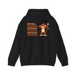 Youth Hoodies Keep Pushing, Keep Believing, Keep Achieving Hooded Sweatshirt