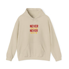 Youth Hoodies Never Give up Never Give in Hooded Sweatshirt