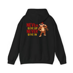 Youth Hoodies Never Give up Never Give in Hooded Sweatshirt