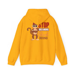 Youth Hoodies Stop Dreaming Start Doing Hooded Sweatshirt