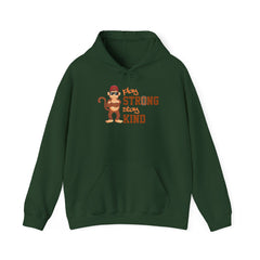 Youth Hoodies Play Strong stay Kind Hooded Sweatshirt