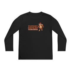 Youth Long Sleeve Victory Defeat we Grow Stronger