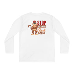 Youth Long Sleeve Stop Dreaming Start Doing