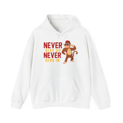 Youth Hoodies Never Give up Never Give in Hooded Sweatshirt