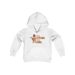 Unisex Adults Hoodie Play Strong stay Kind