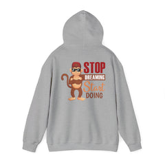 Youth Hoodies Stop Dreaming Start Doing Hooded Sweatshirt