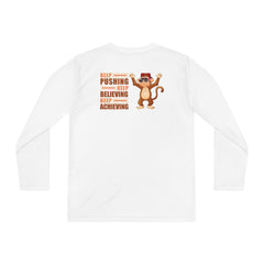 Youth Long Sleeve Keep Pushing, Keep Believing, Keep Achieving