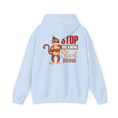 Youth Hoodies Stop Dreaming Start Doing Hooded Sweatshirt